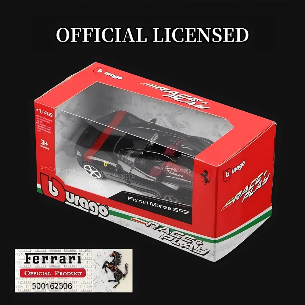 Bburago 1:43 Ferrari California Replica Car Model Original 458 488 Enzo Diecast Miniature Art Boutique Xmas Kid Boy Toy