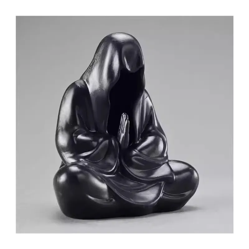 Figura de Buda sentado de la serie oscura, juguete coleccionable, Anillo del Señor de los Anillos, Wraith, ropa nea misteri...