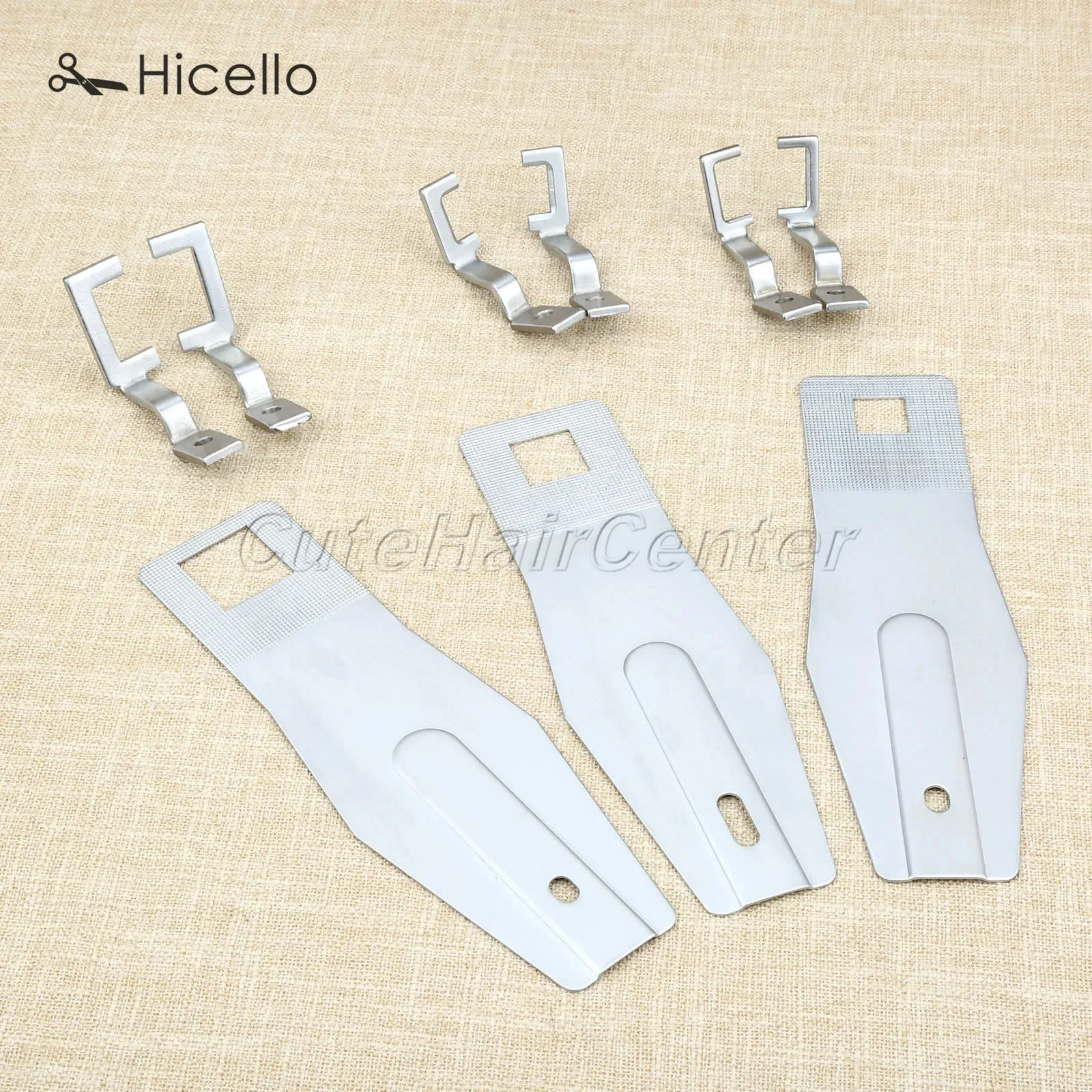 1set Metal Needle Plate & Clamp for Juki 1900 Industrial Bartack Sewing Machine Work Foot Feed Board Presser Replacement Hicello