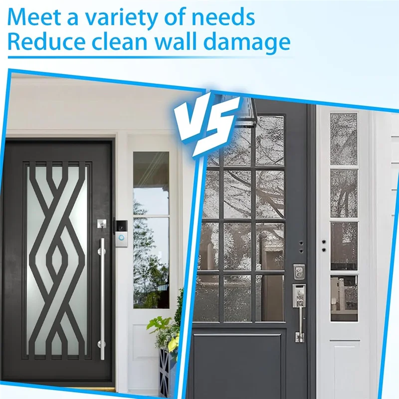 موسع جرس الباب A76X للحلقة، تمديد تثبيت الطوب، H يمتد جرس الباب من الحائط من أجل رؤية أفضل وزاوية #4