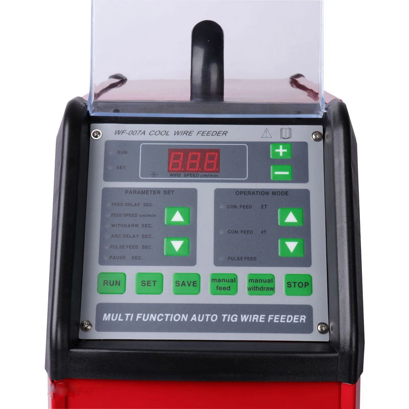 220V WF-007 WF-007A Laser Automatic Wire Feeder TIG Argon Arc Welding Cold Filler Wire Feeding Machine Digital Controlled