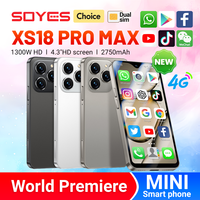 World Premiere SOYES XS18 Pro Max  Mini Smartphone 4G 4.3\