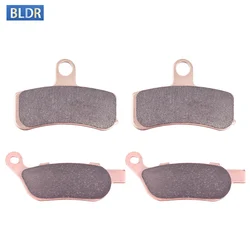 Front Rear Brake Pads For HARLEY DAVIDSON FLS Softail Slim 2012-14 FXCW Rocker Cast Wheel 2008-09 FXSB Breakout 2013-2014