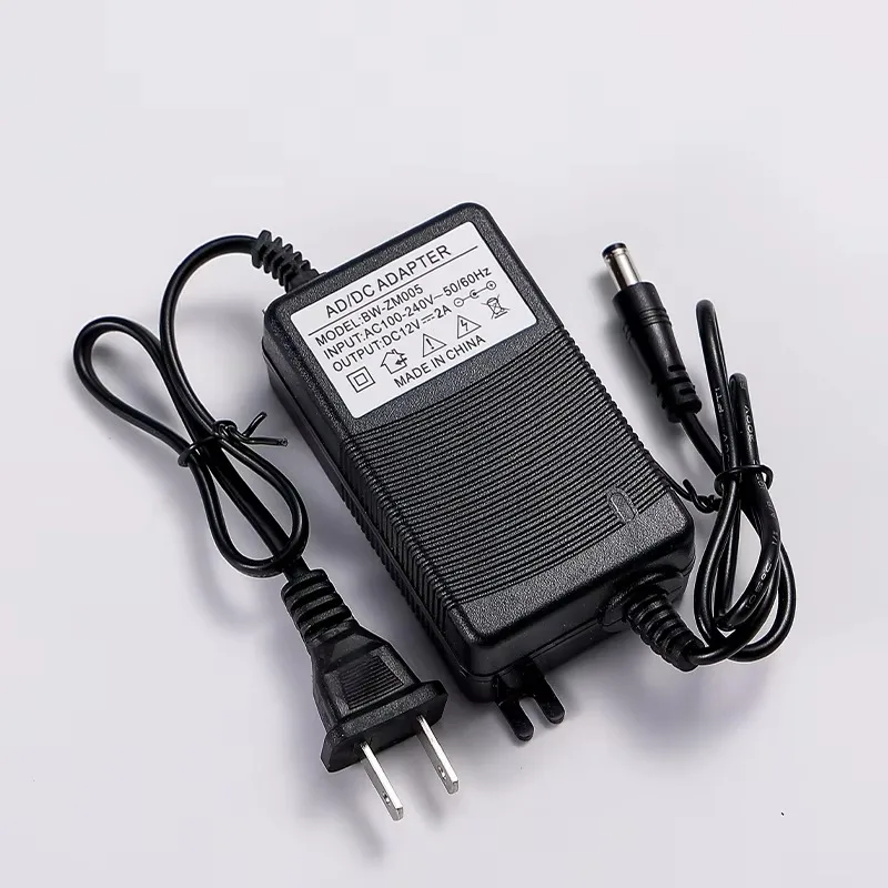 

Dual Wire 12V 2A Power Adapter LED Monitoring Fan Water Purifier Power Cord Wall-mountable