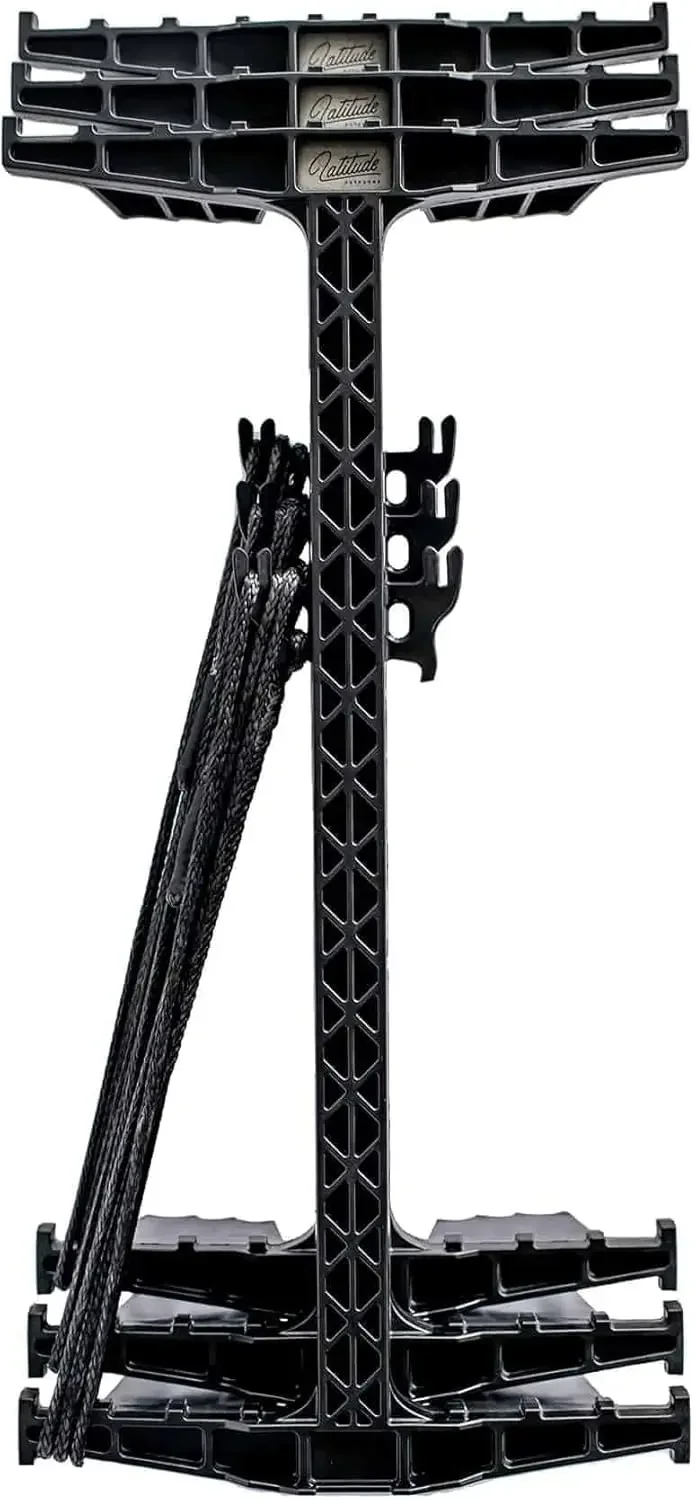 Outdoors Carbon SS Fiber Climbing Sticks, Lightweight Single-Piece Design with Attachment Ropes