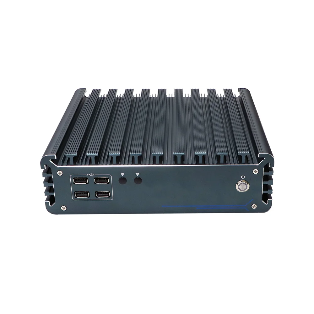 Imagem -02 - Industrial Fanless de Hunsn Mini Computador Ipcix12 i5 i7 x Hdmi x Lan x com Com1 para Rs232 Rs485tpm2.0 pc