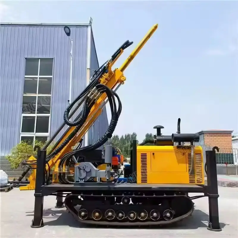 High Strength Core Sampling Vertical Drilling Hydraulic Rig Crawler Type Wireline Core Drilling Rig For Mineral Exploration