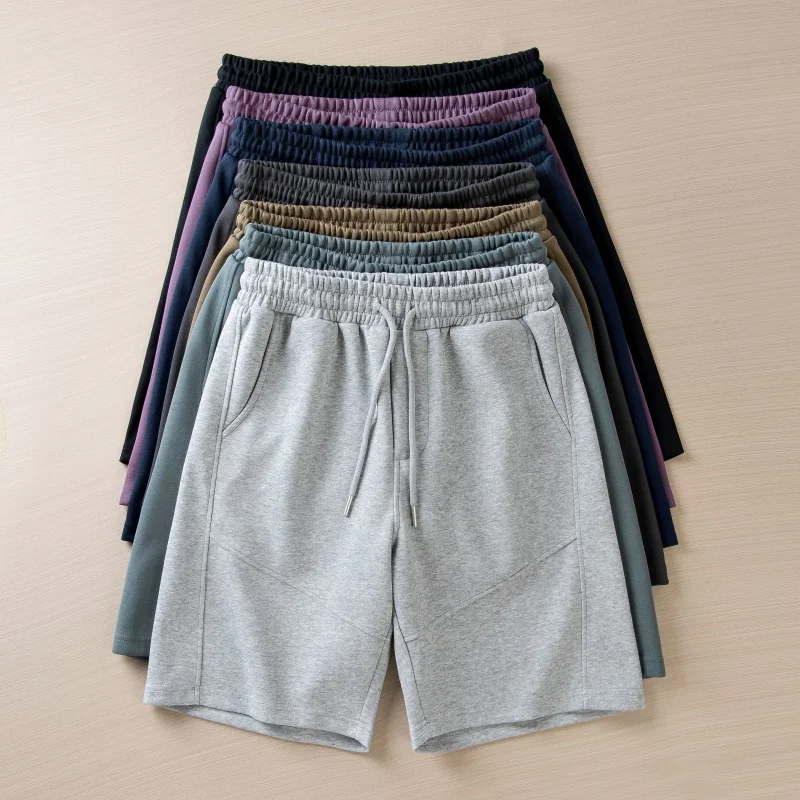 

Heavyweight American Street Sle Men's Outdoor Casual Loose Fit Five-Quarter orts Youthful Energy Daily Wear ort Pants