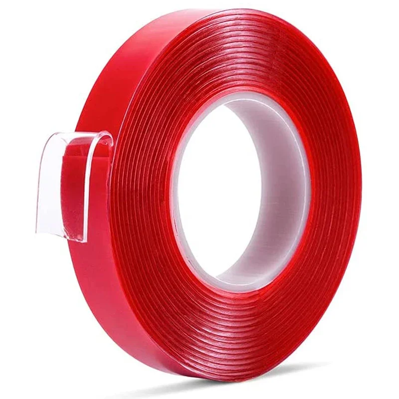 3Meter Nano Double Sided Tape Silicone Adhesive Tape Strong Adhesive Waterproof DIY Carpet Fix Wall Tapestry gekkotape10/15/20mm