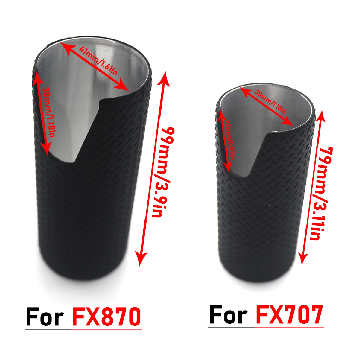 For BAB FX870 FX707 Original Rubber Sleeve Replacement Barber Machine Accessories Electric Hair Clipper Anti Slip Decorative