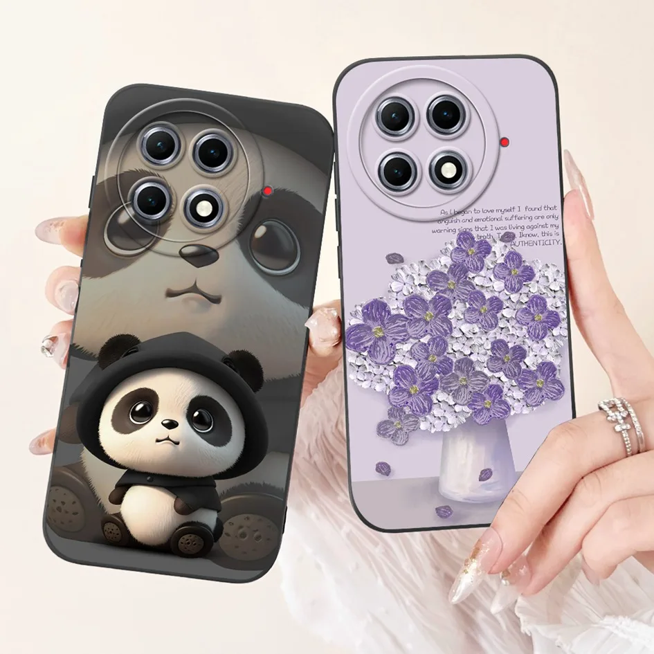 For Tecno Camon 30S Pro Case 2024 New Fashion Flower Rabbit Funda Lens Protective Cover For Tecno Camon 30S 30 S Camon30s Bumper