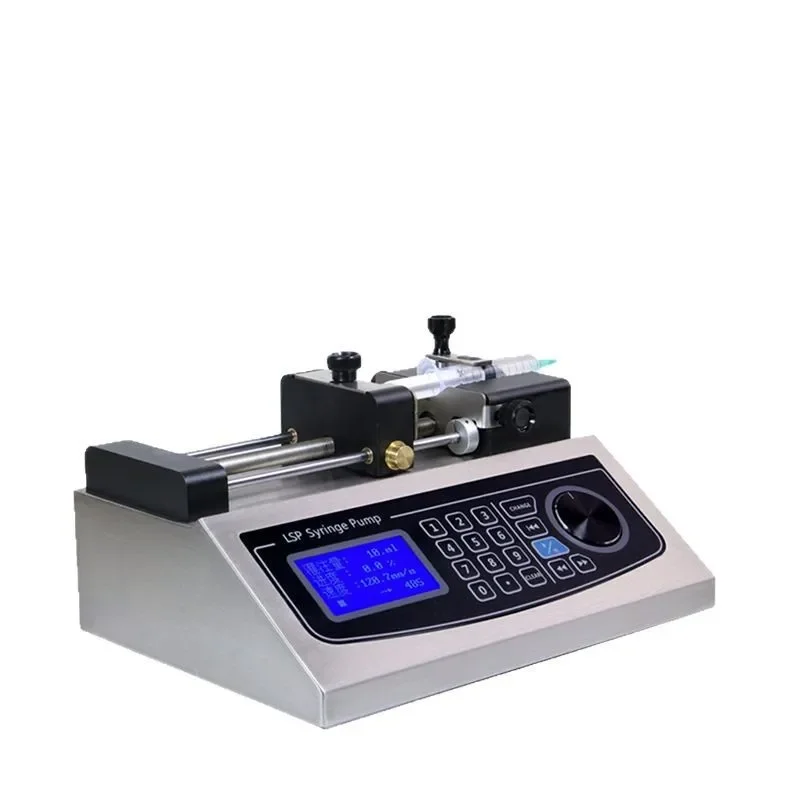 

High Precision Microsyringe Pump High Thrust Single Channel Microfluidic System Suitable for Viscous High Pressure Liquids