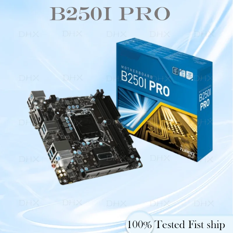 For MSI B250I PRO Motherboard Support for the 7th/6th generation LGA 1151 DDR4 32GB ATX Mainboard 100% Tested Fully Work DH