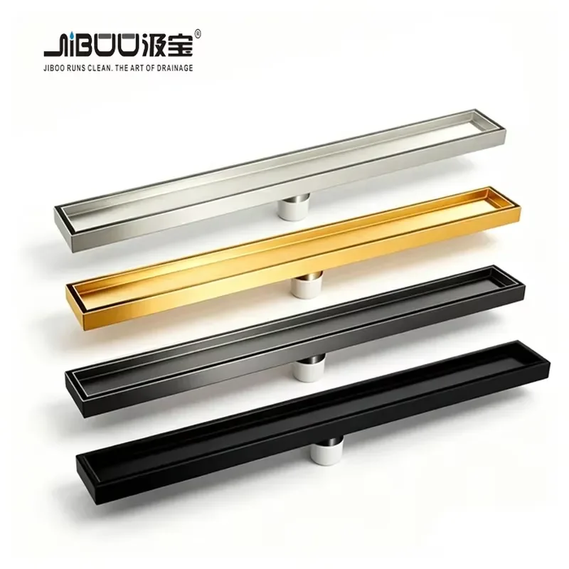for Modern Shower Linear Drain SUS304 Stainless Steel Invisible Tile Insert Dual-purpose Deodorant Core Large Flow Bathroom