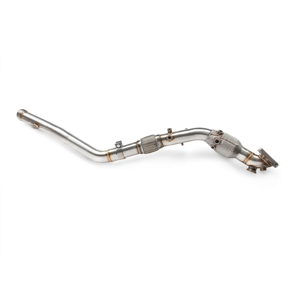 Exhaust Downpipe Suitable for Jeep Wrangler Rubicon JL 2.0T 2018-2020 High Performance Downpipe Exhaust Pipe Sports Exhaust Down