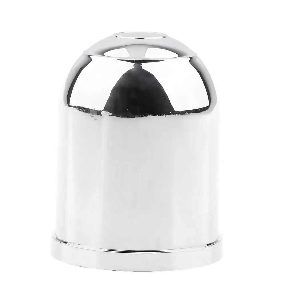 2 Inch Chrome Tow Ball Cap Cover Plastic Hitch Protector for Car Trailer Tow Bar Head Support Universal Fitment