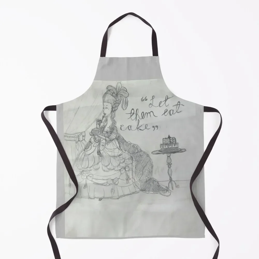 

Let them eat cake Apron Waterproof Kitchen For Women Kids Hairdressing Kitchen And Household Goods Apron