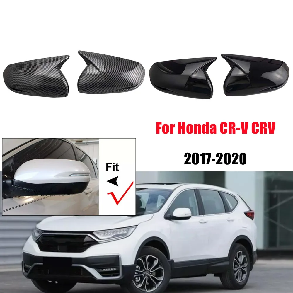 

For US Version Honda CR-V CRV 2017 2018 2019 2020 Car Rearview Side Mirror Cover Wing Cap Exterior Door Housing Shell Trim