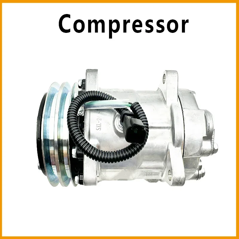 

High Efficiency AC Compressor for Volvo Excavator 120-290B/D, Direct Replacement Cooling Part