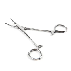 Curved Hemostat Stainless Steel Multifunctional Hand Tool Hemostatic Forceps Pet Hair Clamp Fishing Locking Pliers