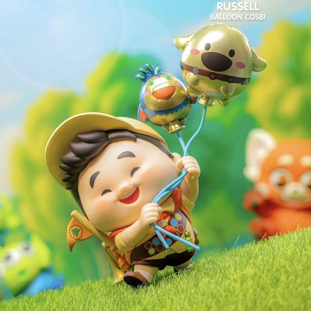 Hot Toys Original Disney Pixar Balloon Cosbi Minifigur Blindbox Sammlerstück Inside Out Niedliche Actionfigur Geburtstagsgeschenke
