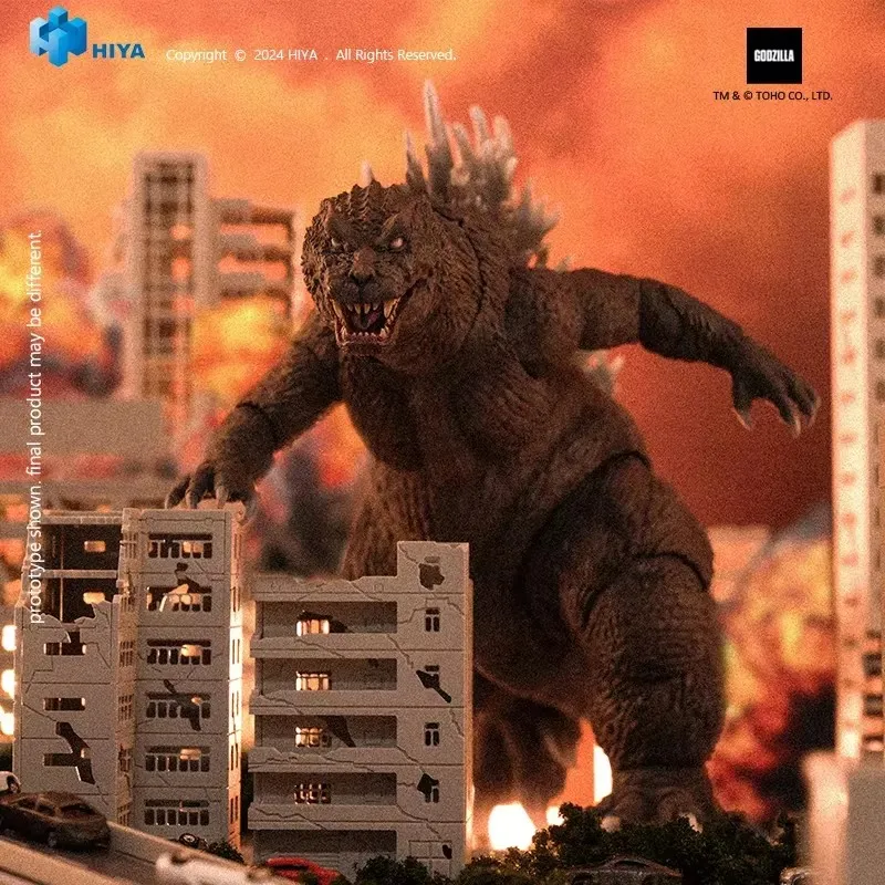 NECA 2001 Movie Version Godzilla Articulated PVC Action Figure Kids Gift 17cm