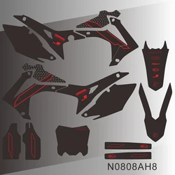 For HONDA CRF250 CRF 250 2014 2015 2016 2017 CRF450 CRF 450 2013 2014 2015 2016 Graphics Decals Stickers Background N0808AH