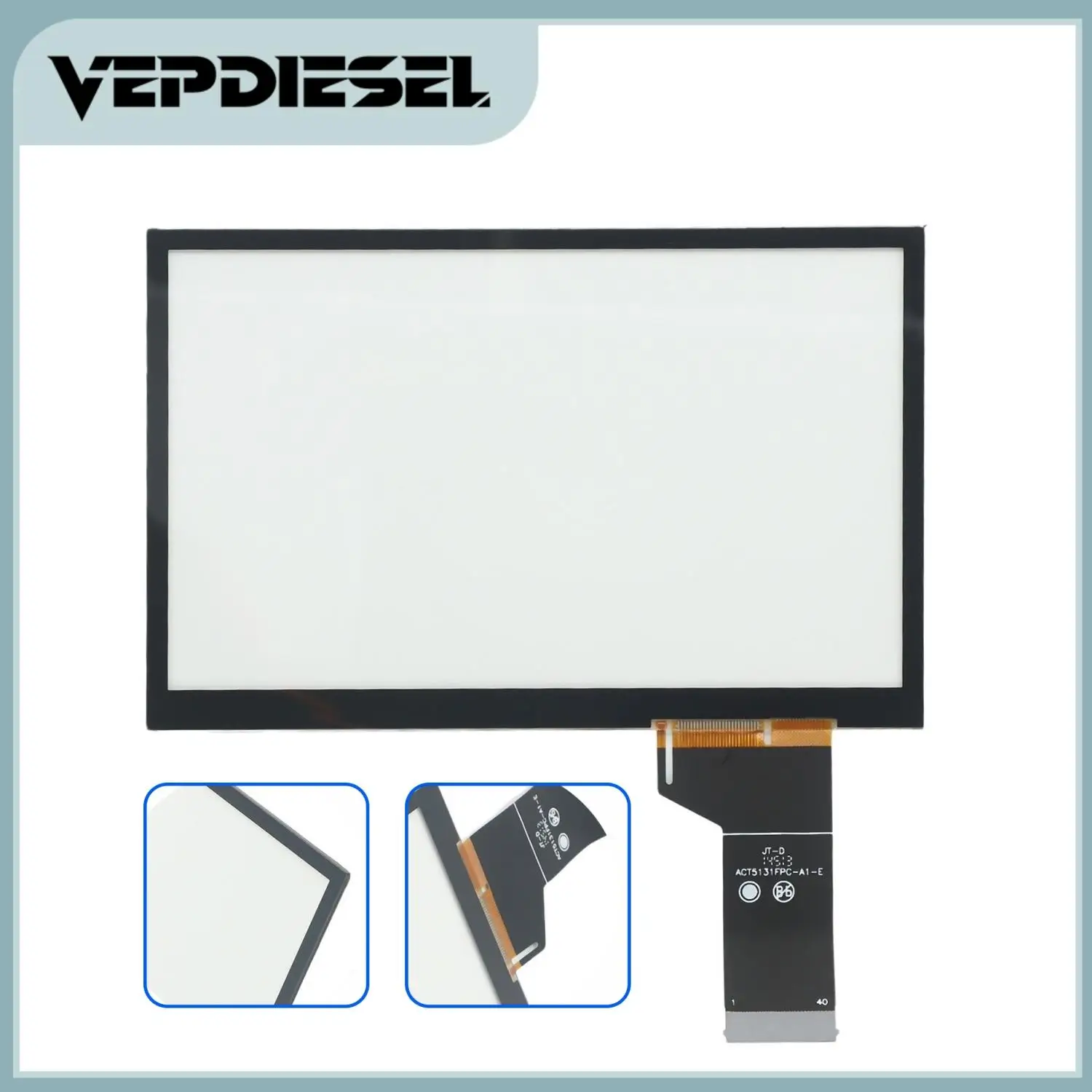 

1x 6.3'' Glass Touch Screen For VW Golf Polo Jetta MIB 200 CC Multimedia Player Navigation Radio WVGA0633F00039 WVGA0633F00045