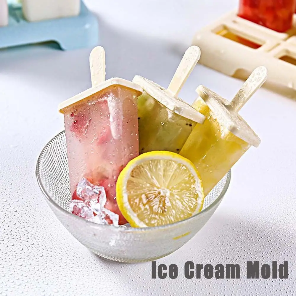 

Reusable DIY 3D Freeze Kids Baby Ice Stick Ice Maker Kitchen Tools Ice Cream Mold
