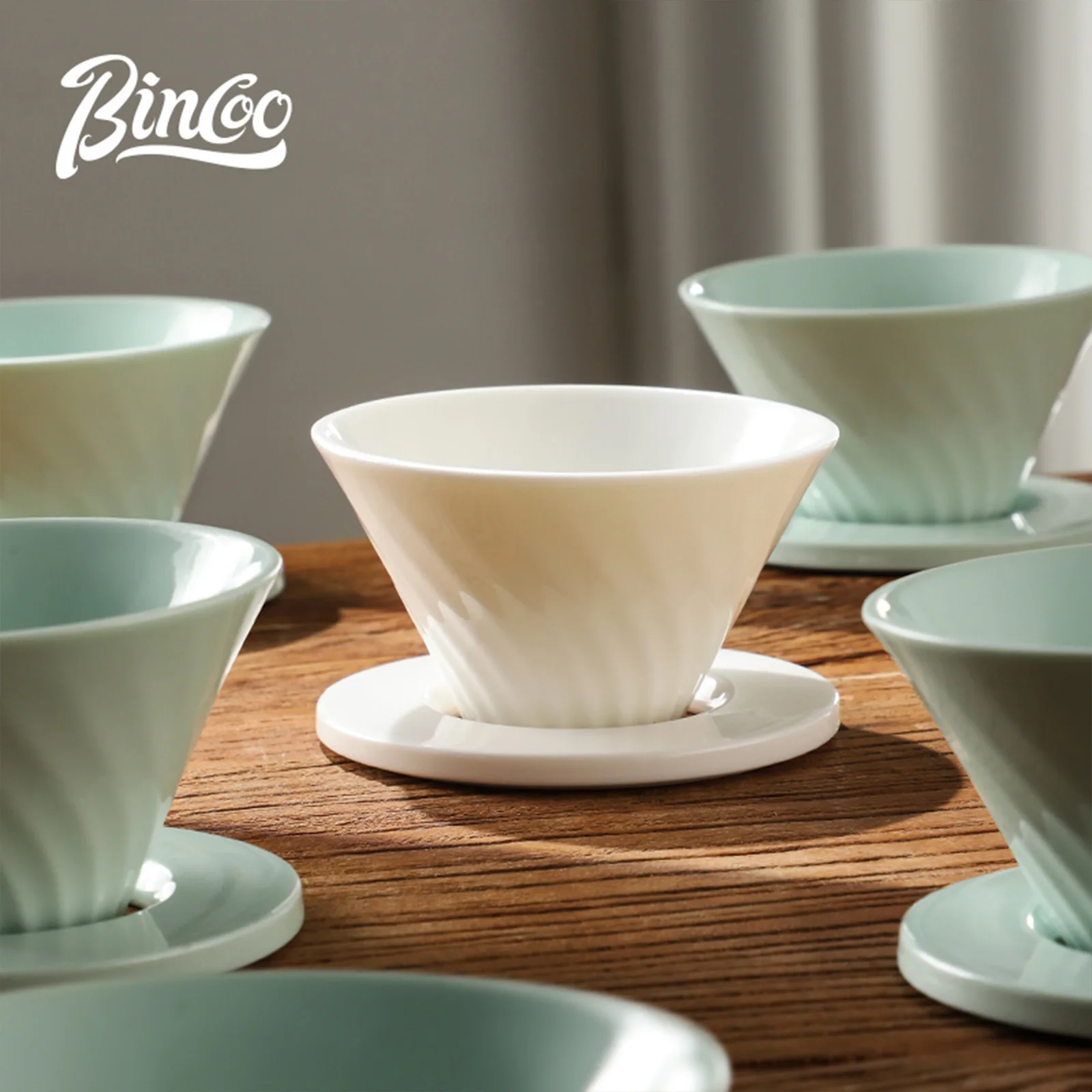 

Bincoo 500ml Coffee Filter Cup Hand Brewed Coffee Pot Reusable Filter Pour Over Coffee Maker Funnel Dripper V01 Filter Cups