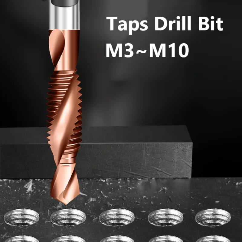 

Сверла для метчиков M3 M4 M5 M6 M8 M10 с шестигранным хвостовиком для металла, стали, дерева, пластика