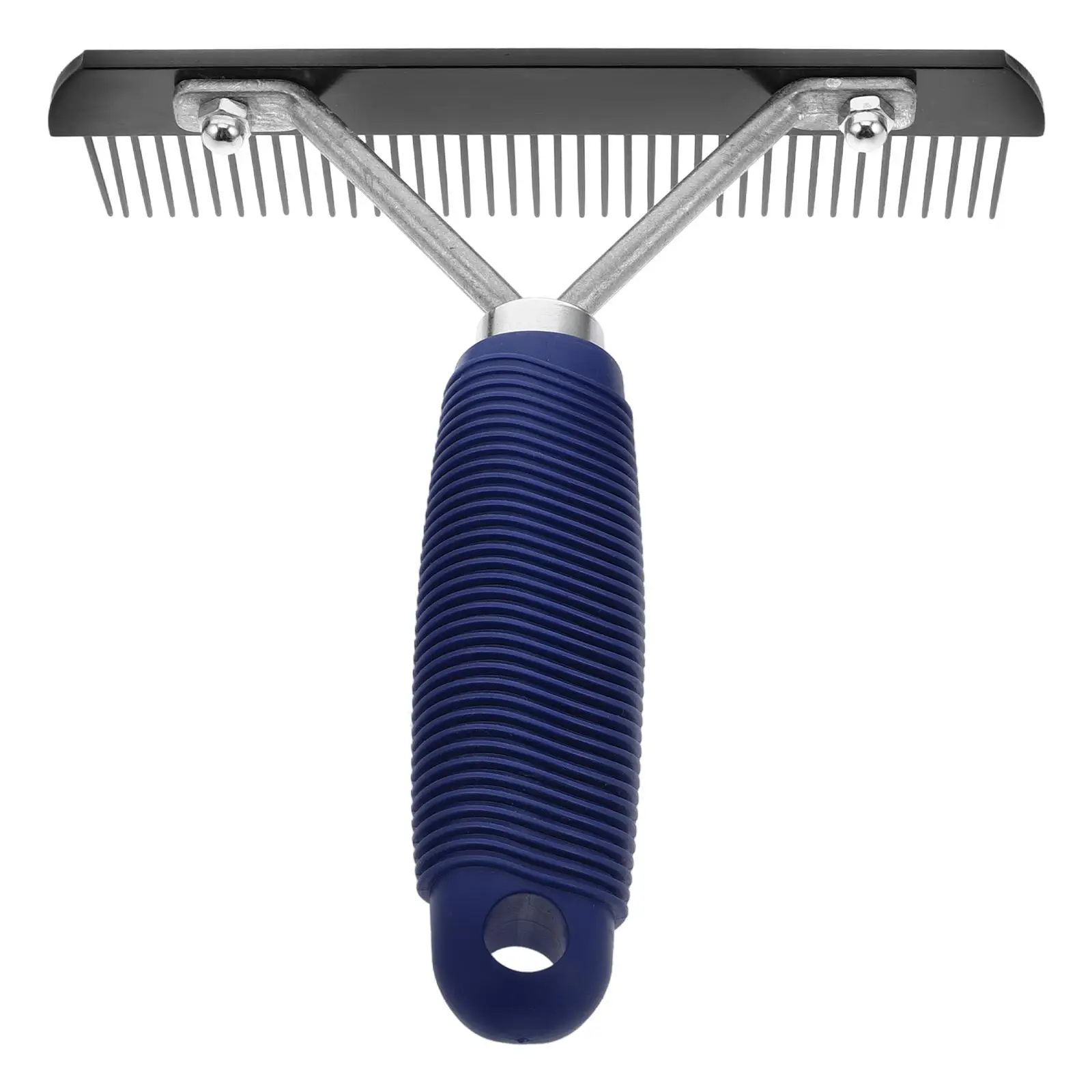 Equestrian Cleaning Comb Stainless Steel Horse Brush Scraper Grooming Combs Dematting Tool Deshedding Undercoat Rake