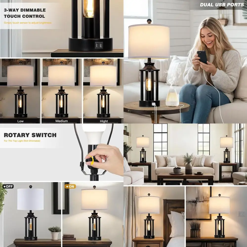 Pair Of 3-Way Dimmi…