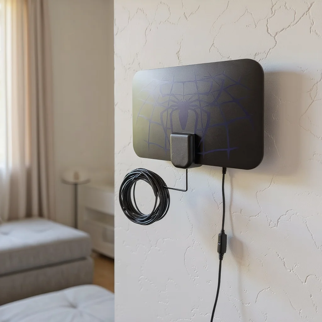 

Усилитель сигнала ТВ-антенны 25 дБ, регулируемый, для цифрового ТВ (DVB-T), активный, 3000 миль, для использования в помещении, автомобиле, лодке, кемпере