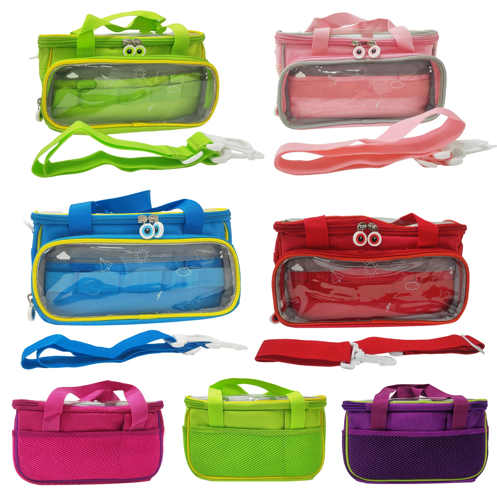 

Portable Travel Storage Organizer Bag with Zip and Adjustable Strap Carrying Box Compatible for Toniebox 2 & 1 Starter Set