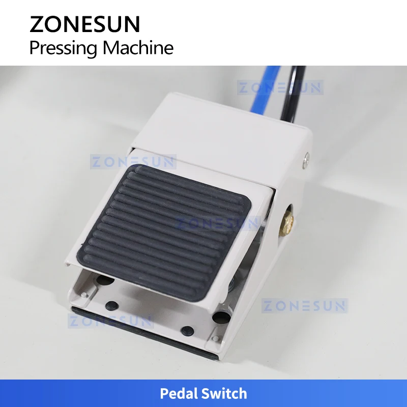 ZONESUN Tabletop Pneumatic Milk Powder Can Wine Bottle Cap Cork Pressing Machine Capping Machine ZS-XG70ZC