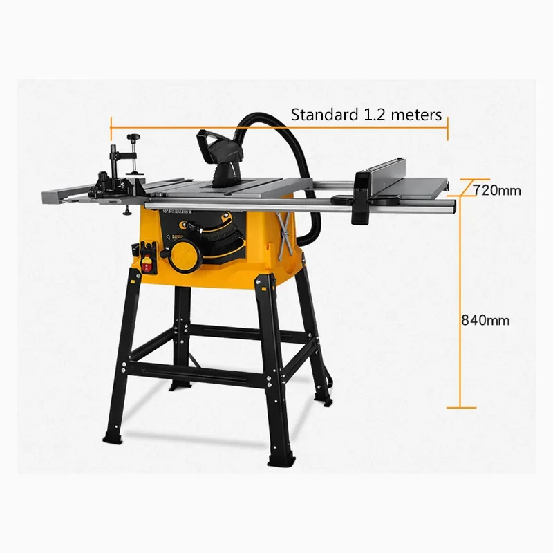 

10 Inch Portable Woodworking Table Saw 1800w Electric Saw Electric Sliding Sliding Table Saw Woodworking Cutting Machine Tool