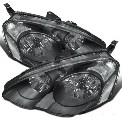 Apply To Car headlight headlamps For Acura RSX 2002 2003 204 black Headlamps head lamps lights