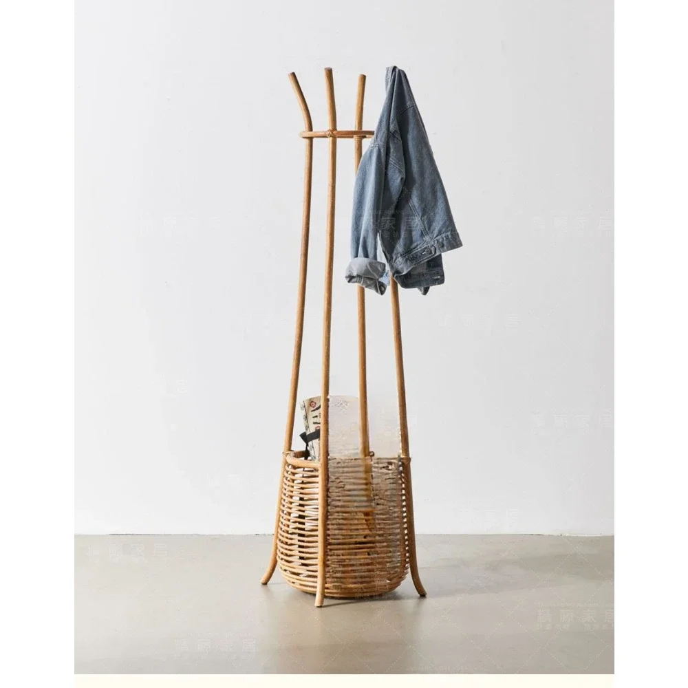 Nordic Instagram Clothes and Hat , Homestay Hotels, Vine Floor , Entry , Vine Hangers, Handmade Vine Weavin image 2