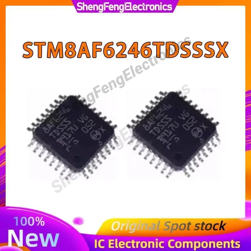 

STM8AF6246TDSSSX STM8AF6246TDSSS 8AF6246TDSSS QFP32 Чип микроконтроллера