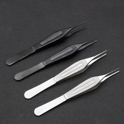 Edison tweezers nose comprehensive surgery plastic double eyelid surgery tools toothed stainless steel platform eyelid tweezers