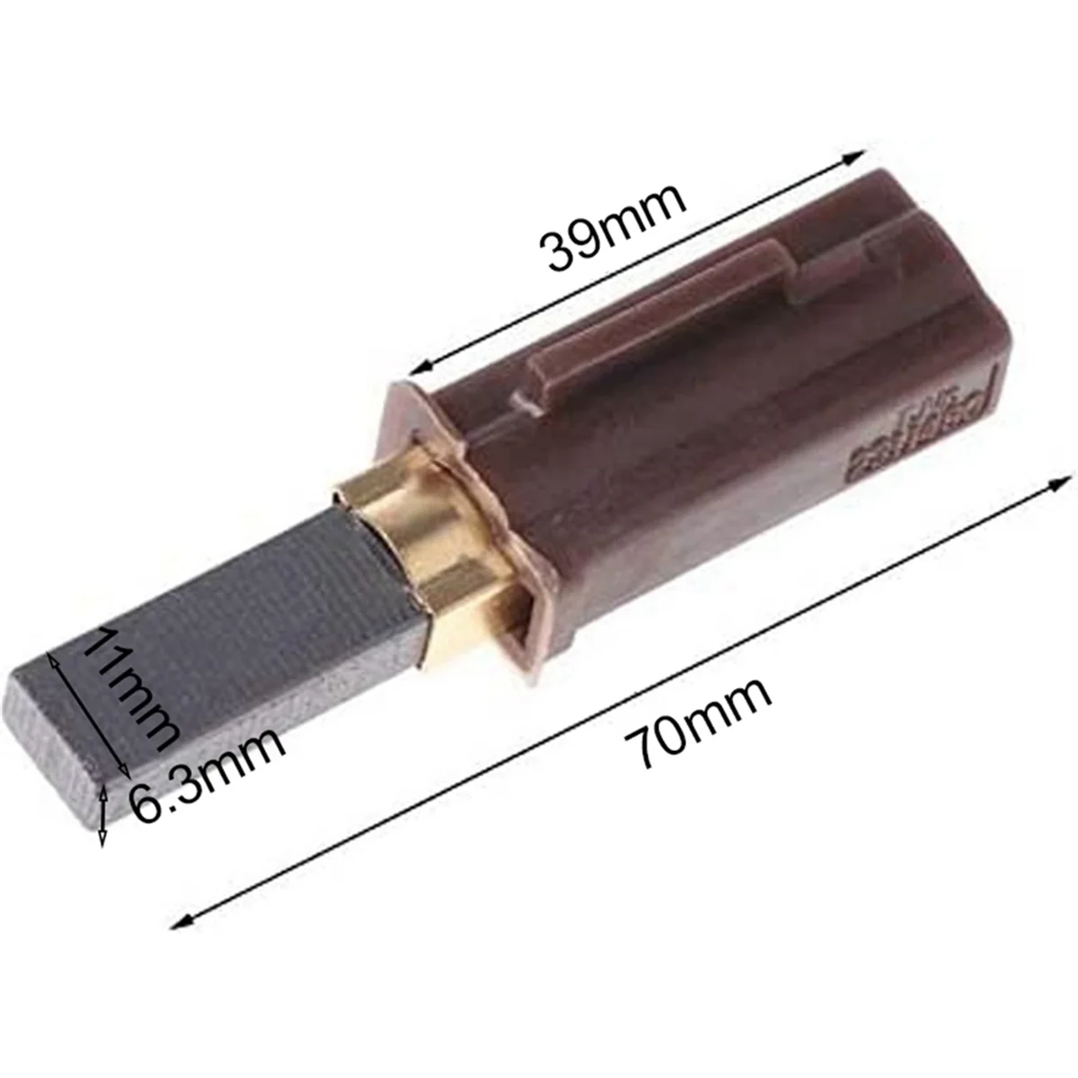 Le nouveau paquet de 8 remplacements de balais de carbone pour moteur d'aspirateur pour Lamb 2311480 , 333261 , 33326 1