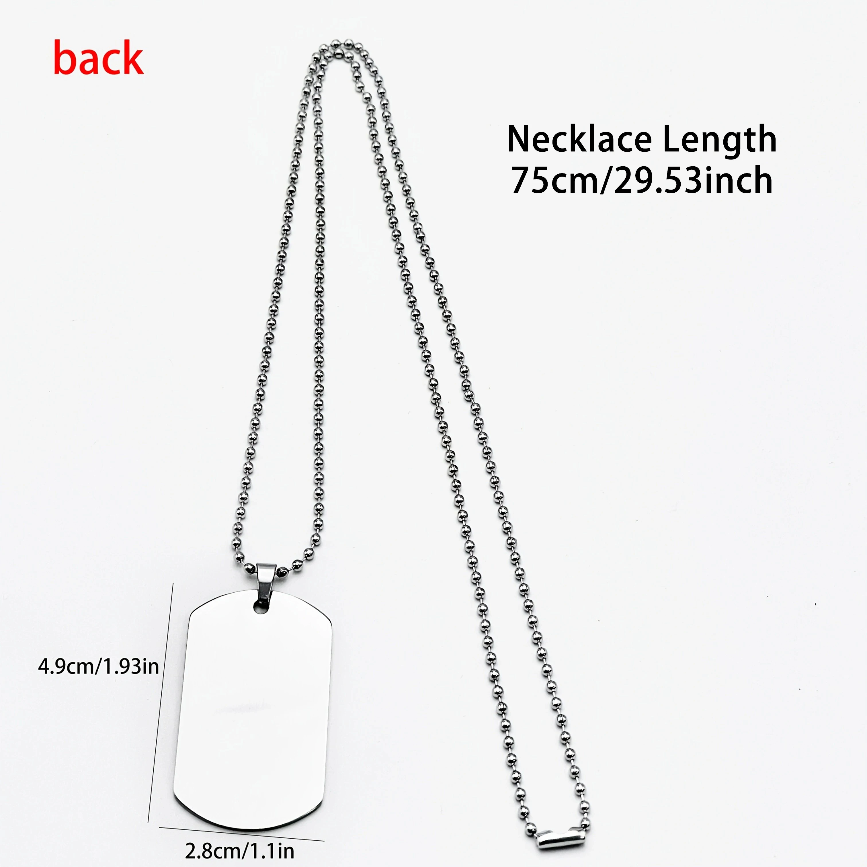 كريستيانو رونالدو، قلادة Cr7 من الفولاذ المقاوم للصدأ، هدية مثالية، مناسبة للآباء والأخوة والأخوات والزملاء