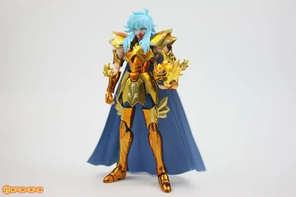 NEW arrival S-Temple Metal Club EX 24K Pisces Aphrodite Saint Seiya Myth Cloth Gold Action Figure