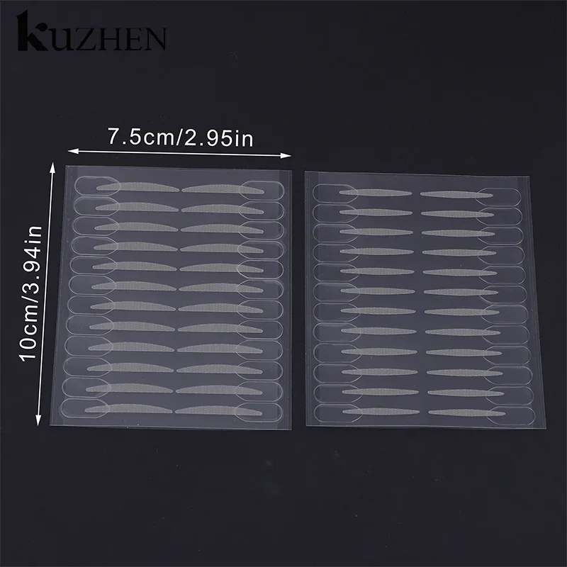 96/160/320 بقع ملصقات جفن مزدوج مع مقبض تحديد المواقع المساعدة الطبيعية غير مرئية طويلة الأمد تشكيل عيون كبيرة