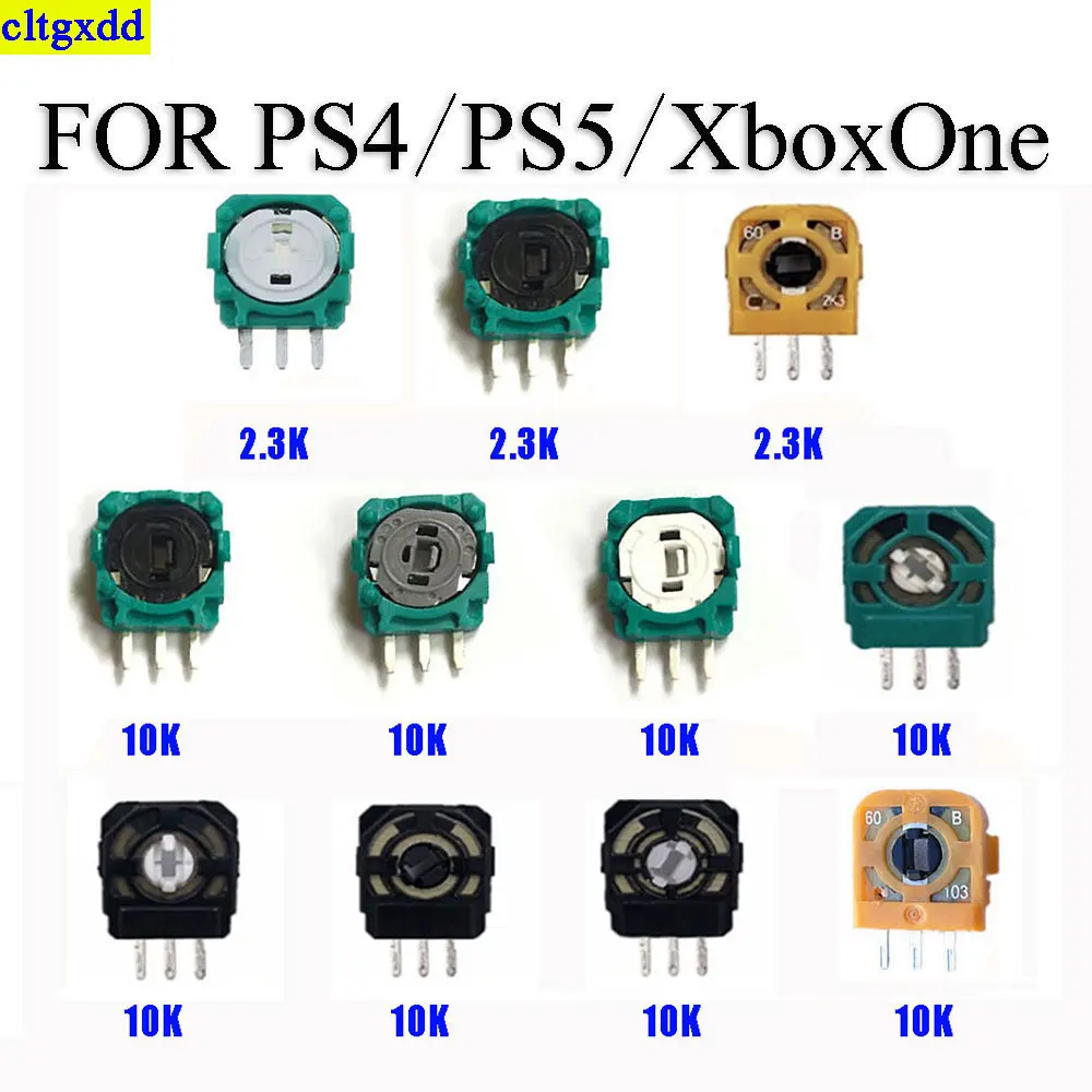 

1PCS Original 3D Analog Micro Switch Sensor for PS4 PS5 Controller 3D Thumbstick Axis Resistors Potentiometer for Xbox one