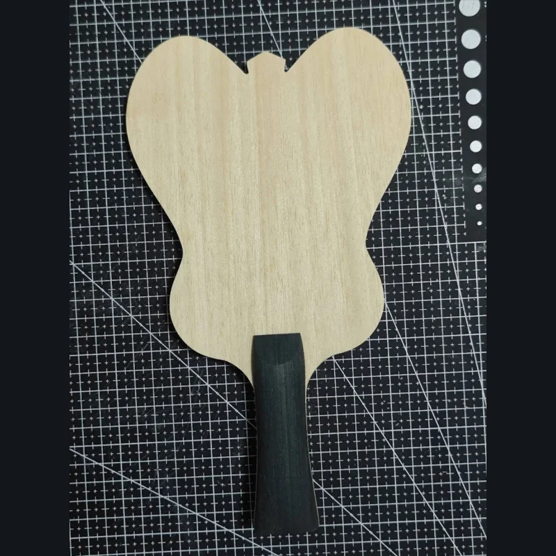 Fan Shape Table Tennis Racket Bottom Plate for Professionals Ping Pong Blade Ayus Big Core Spruce Ayus Koto Ping Pong Paddle