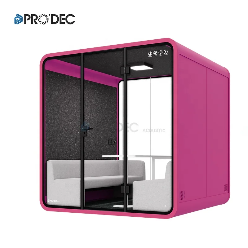Workspace Size Commercial Personal 6 Person Quiet Silence Booth