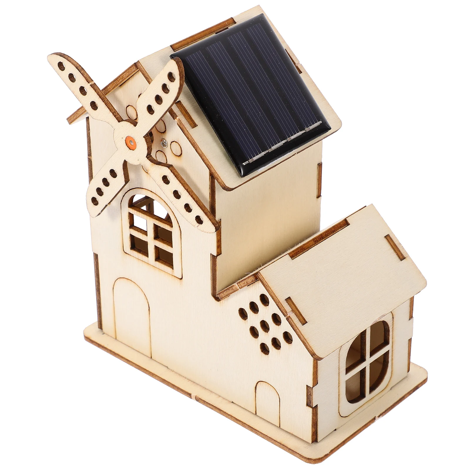 ชุดประกอบกังหันลม DIY 1 ชุด สำหรับเด็ก ทดลองวิทยาศาสตร์ ใช้พลังงานแสงอาทิตย์ ของขวัญเพื่อการศึกษา บ้านไม้ยังไม่เสร็จ