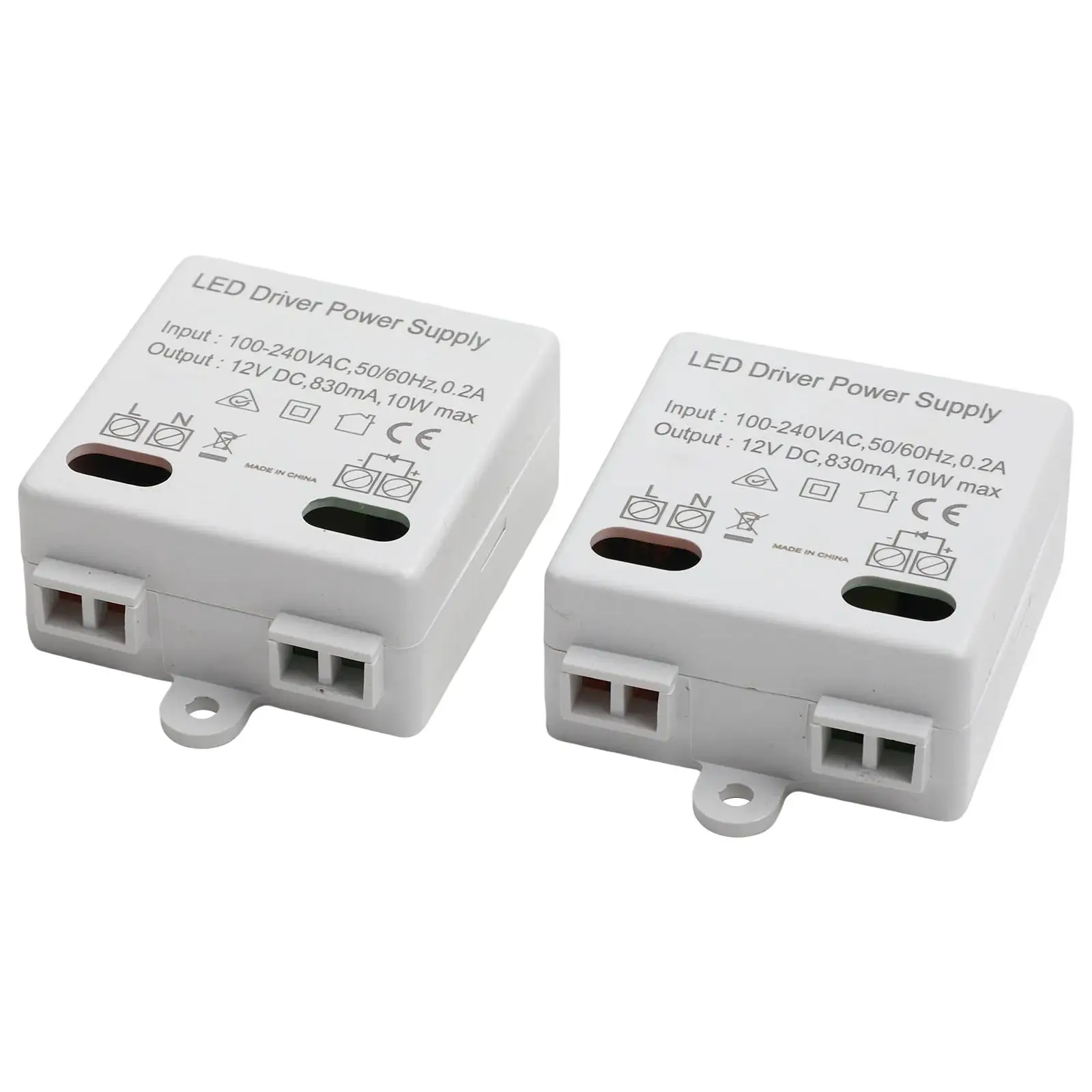 For Cabinet Lights 12V Power Supply Approx. 42 X 40 X 20mm Low Voltage LED Driver DC Converter Short Circuit Protection